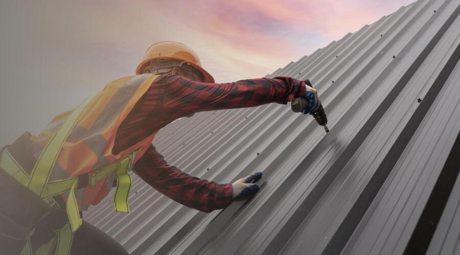 Professional metal roof installation in Newberry, IN